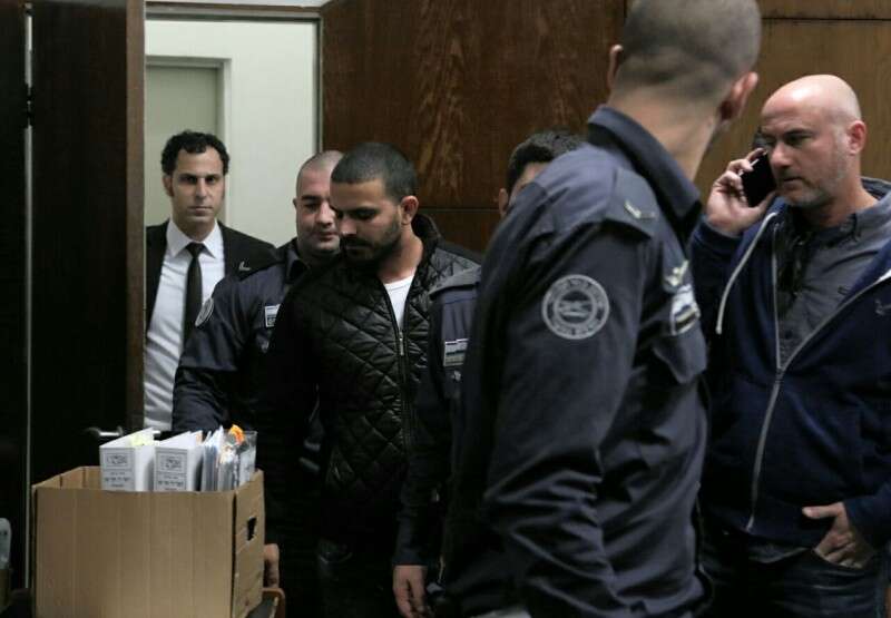 נפל לתרגיל המשטרתי. בן דוד בבית המשפט // צילום: גדעון מרקוביץ'